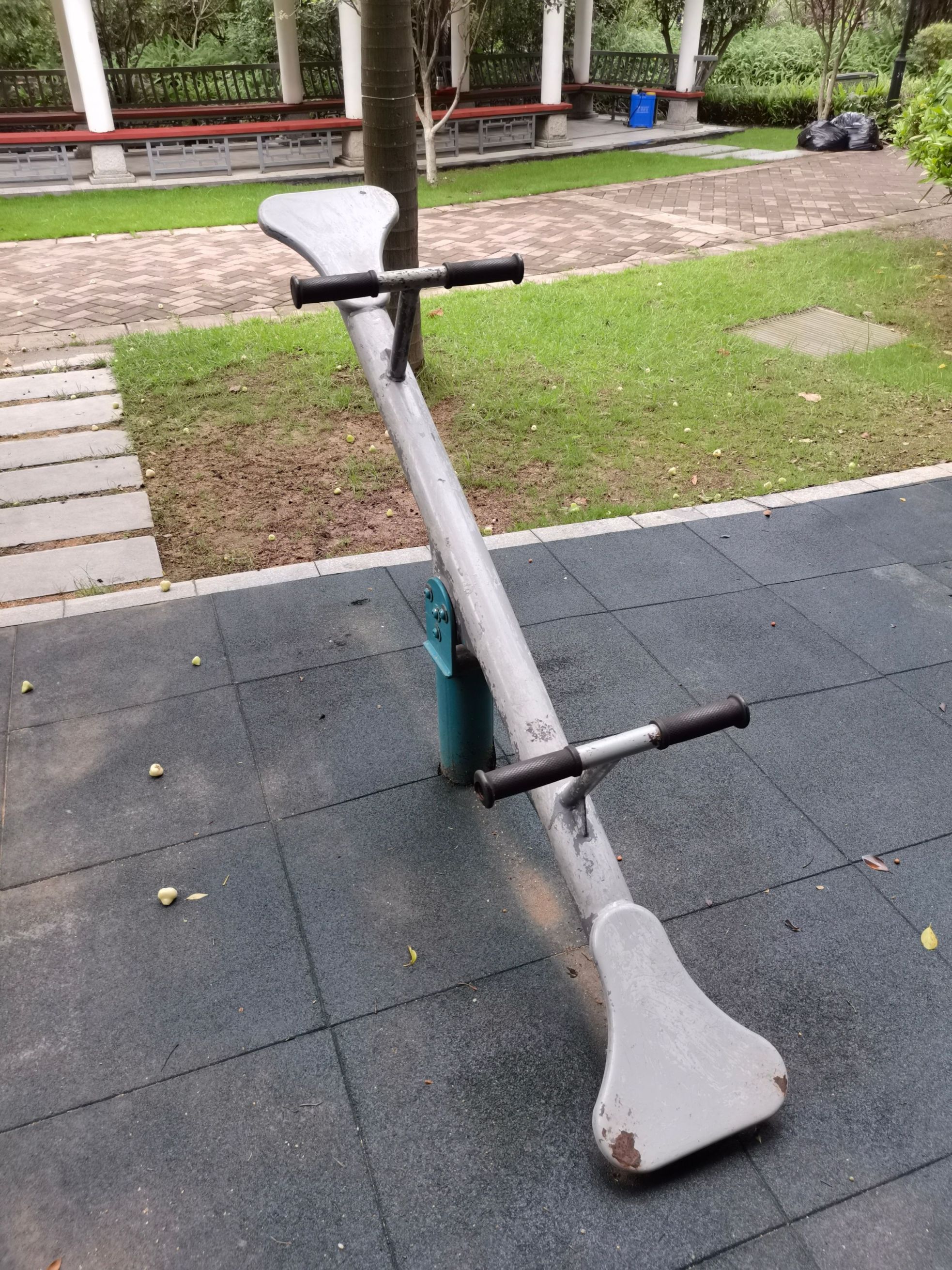 儿童压板 科城山庄峻和园南门硅PU球场项目(图8)